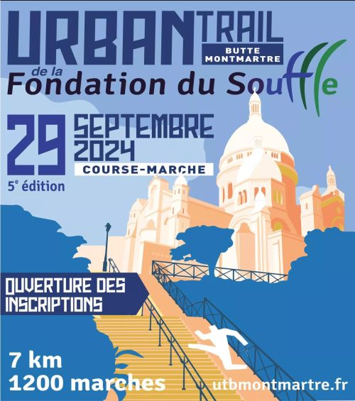 Urban trail de la Butte Montmartre